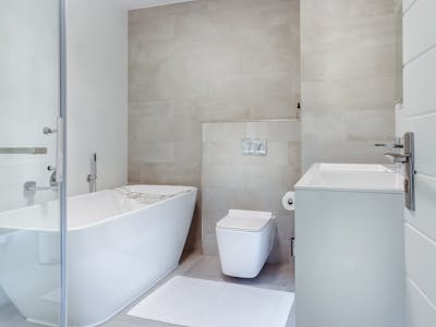 Tub to shower conversion